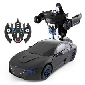 Kauko-ohjattava RS-Men Transformation Robot Car 2.4G 1:14-4