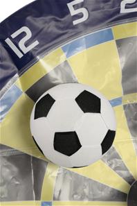 Kickmaster - Ilmatäytteinen jalkapallo-dartspeli, sis. 3 heittopalloa-2