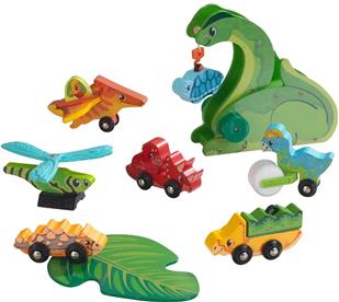 Kidkraft Adventure Tracks Dino World -junasetti