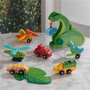 Kidkraft Adventure Tracks Dino World -junasetti-2