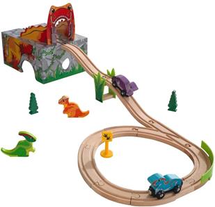 Kidkraft Adventure Tracks Dino World T-Rex-junasetti