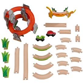Kidkraft Adventure Tracks Dino World Tuolivuori -junasarja-2