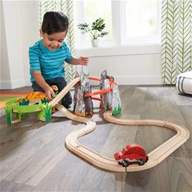 Kidkraft Adventure Tracks Dino World Tuolivuori -junasarja-4