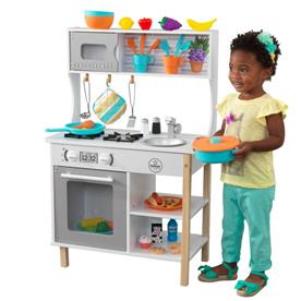 KidKraft All Time puinen leikkikeittiö lasten tarvikkeineen