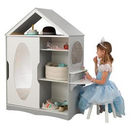 Kidkraft Dress Up vaatekaappi peilillä-2