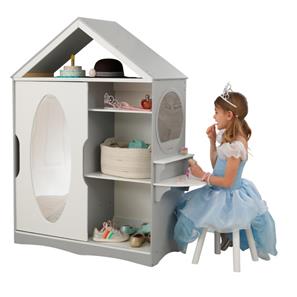 Kidkraft Dress Up vaatekaappi peilillä-2
