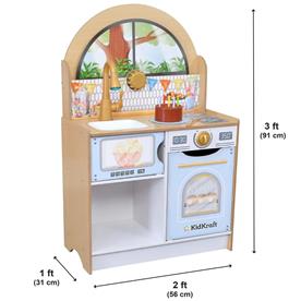 Kidkraft Party Party leikkikeittiö lapsille, valo ja ääni-11