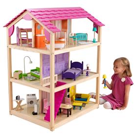 KidKraft So Chic -nukkekoti kalusteineen