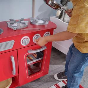KidKraft Vintage leikkikeittiö punainen-6
