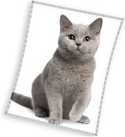 Kissa Coral fleecehuopa 150 x 200 cm / malli 1