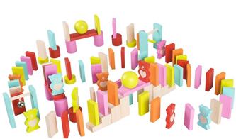 Classic World Domino-puupeli (alkaen 18 kk)