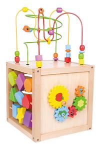 Classic World puinen monitoimi- ja helmilabyrintti (alkaen 24 kk)-2