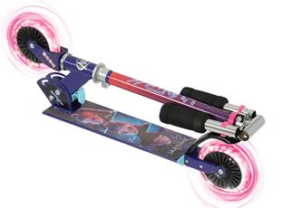 KPop Demon Hunters taitettava potkulauta - LED-valopyörät-5