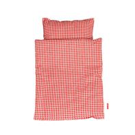 Krea Nuken vuodevaatteet, Punainen ruutu