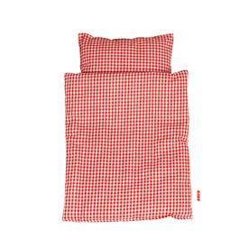 Krea Nuken vuodevaatteet, Punainen ruutu