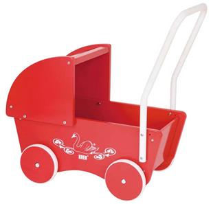 Krea Puiset nukenvaunut, punainen