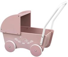 Krea Puiset nukenvaunut, vaaleanpunainen