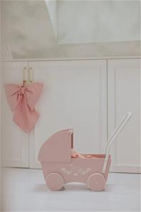 Krea Puiset nukenvaunut, vaaleanpunainen-4