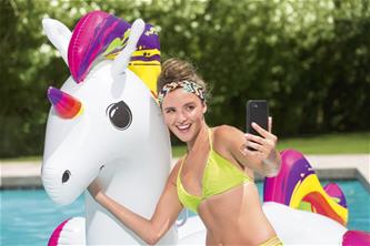 Kylpyeläin Fantasia ''Yksisarvinen'' 224 x 164 cm-3