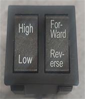 Kytkin High/Low ja Forward/Reverse (eteen/taaksepäin)