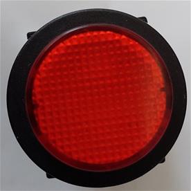 Kytkin on-off 4 napaa, Pyöreä 12V Punainen