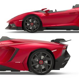 Lamborghini Aventador J kauko-ohjattava auto 1:12, 2.4G-3