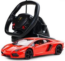 Lamborghini Aventador LP700 Kauko-ohjattava auto ohjauspyörällä 1:14