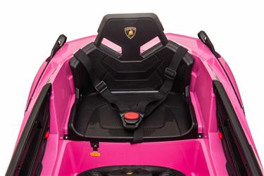 Lamborghini Sian sähköauto lapsille 12V Litium, pink-6