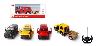 Land Rover Defender kauko-ohjattava auto ja perävaunu 1:14-4