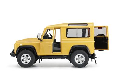 Land Rover Defender kauko-ohjattava auto ja perävaunu 1:14-8