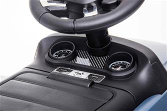 Land Rover Discovery Sähköauto lapsille 6V, siniharmaa-7