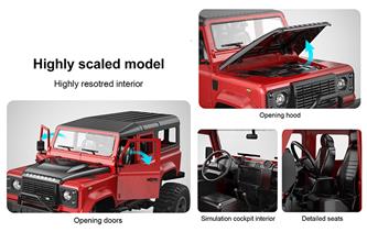 Land Rover kauko-ohjattava Defender 1:14-2