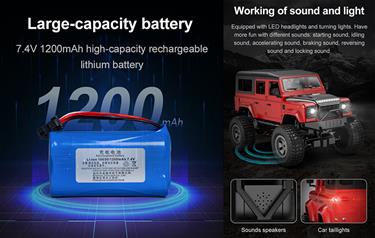 Land Rover kauko-ohjattava Defender 1:14-4