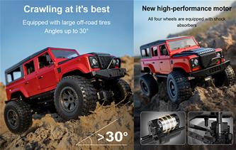 Land Rover kauko-ohjattava Defender 1:14-5