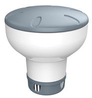 Lapsilukolla varustettu kloorin annostelija suurille 200 g tableteille