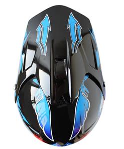 Lasten Crossikypärä, Blue Beast-5