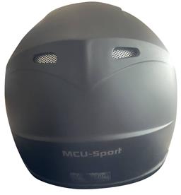 Lasten Crossikypärä mattamusta - Uusi malli-3