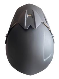 Lasten Crossikypärä mattamusta - Uusi malli-4