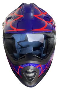 Lasten Crossikypärä SpiderBlue - Uusi malli-2