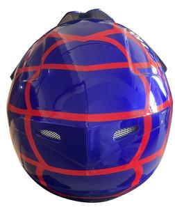 Lasten Crossikypärä SpiderBlue - Uusi malli-3