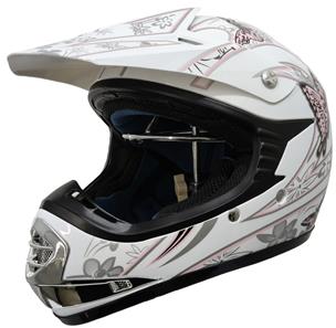 Lasten Crossikypärä, vaaleanpunainen perhonen-2