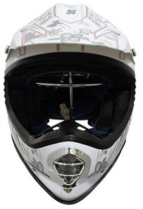 Lasten Crossikypärä, vaaleanpunainen perhonen-3