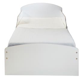 Lasten puinen Junior sänky säilytystilalla, valkoinen v2 (140cm)-2