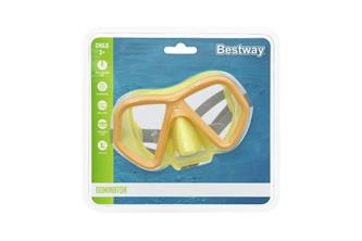 Lasten sukellusmaski ''Dominator'' 3-6 vuotta, keltainen-2
