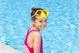 Lasten sukellusmaski ''Dominator'' 3-6 vuotta, keltainen-3