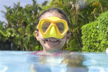 Lasten sukellusmaski ''Dominator'' 3-6 vuotta, keltainen-4