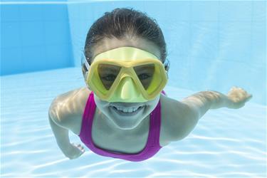 Lasten sukellusmaski ''Dominator'' 3-6 vuotta, keltainen-5