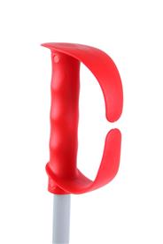 Lasten sukset 90 cm ja suksisauvat, vaaleanpunainen-3