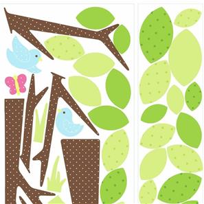 Lastenhuoneen Jättipuu Seinätarra-4