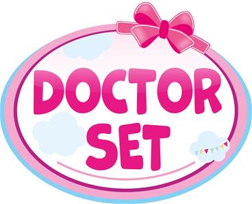 Lastenlääkäri-nukke (33cm), äänet ja tarvikkeet-12